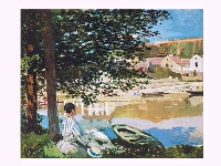 Monet : Au bord de l'eau